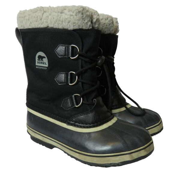 Sorel Waterproof Lined Winter Boots - Women's Size 6 - Picture 1 of 8